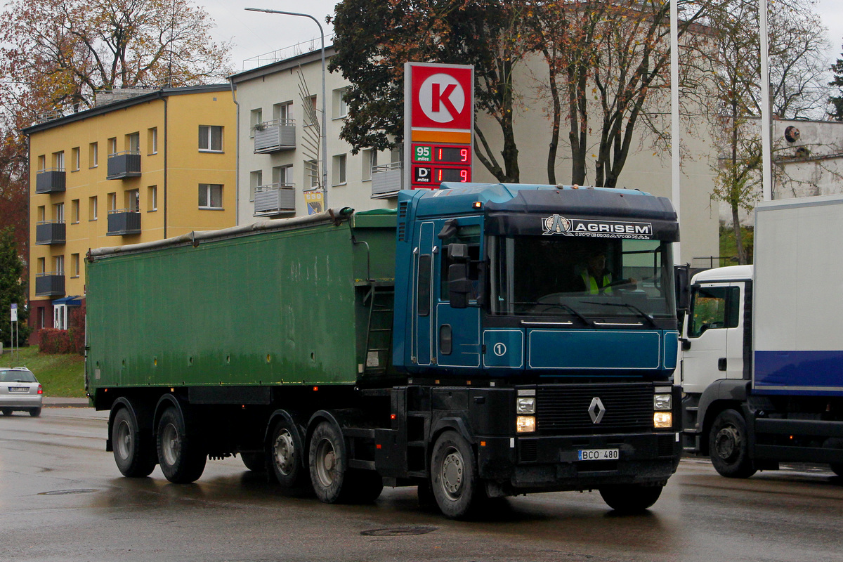 Литва, № BCO 480 — Renault Magnum AE ('1990)