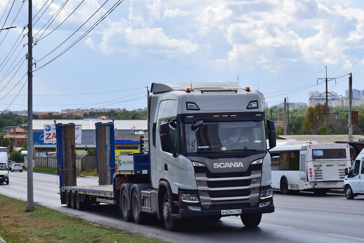 Волгоградская область, № К 423 КС 134 — Scania ('2016) G500