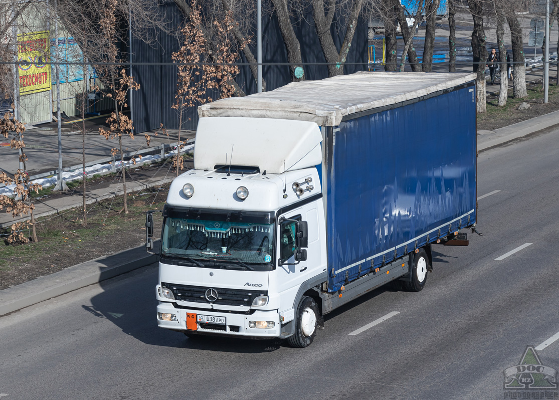 Киргизия, № 01 038 APD — Mercedes-Benz Atego 1229