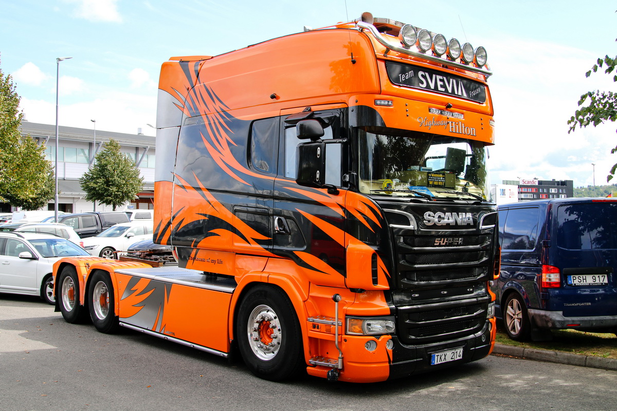 Швеция, № TKX 214 — Scania ('2009) R500