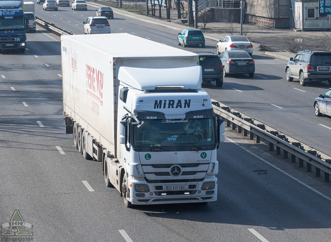 Турция, № 33 AIF 494 — Mercedes-Benz Actros ('2009) 1844