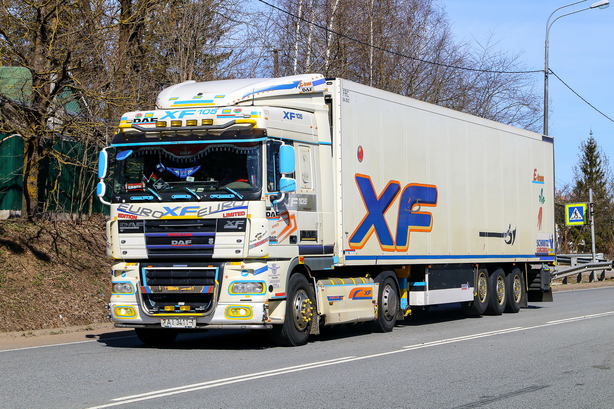 Брестская область, № АI 3411-1 — DAF XF105 FT