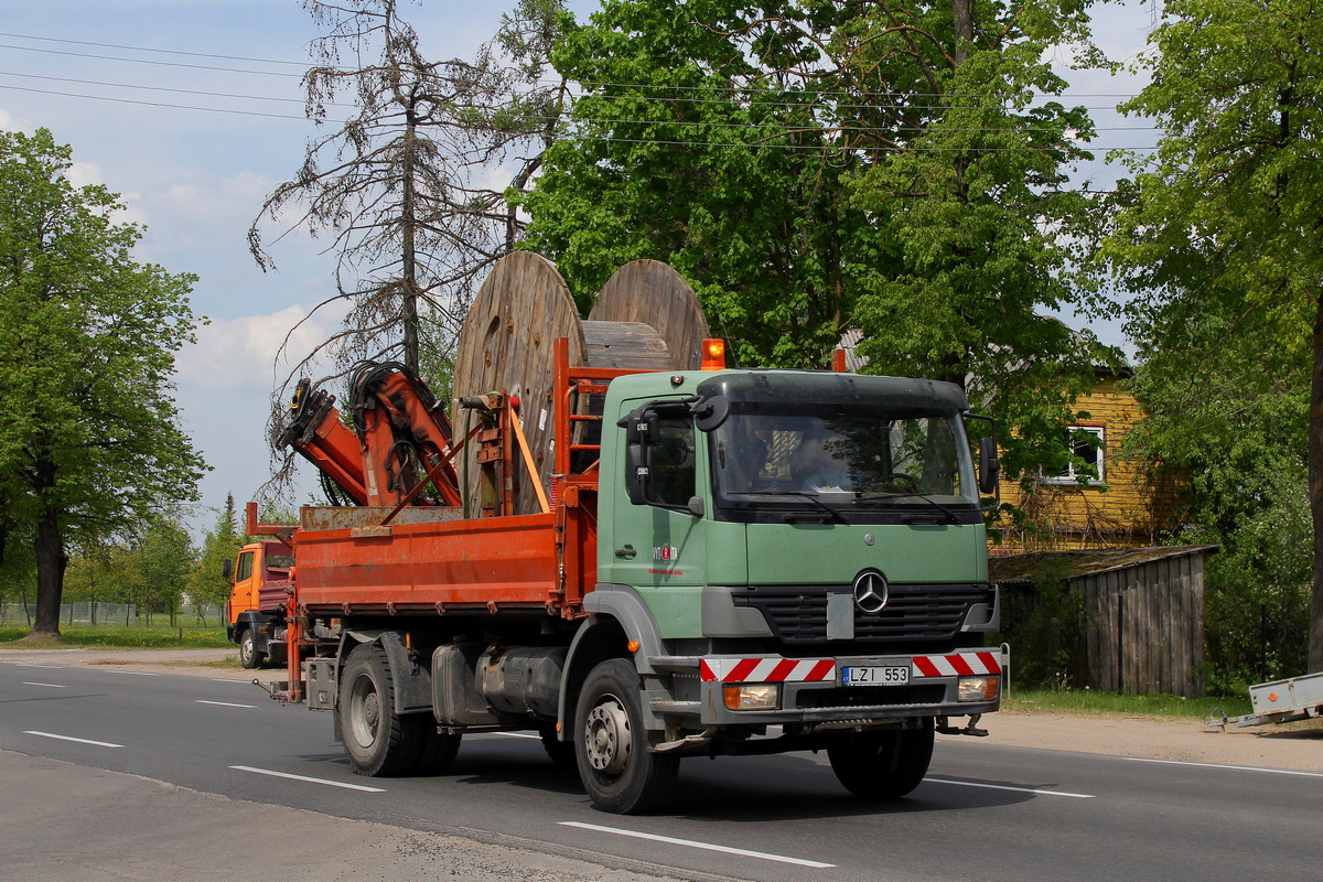 Литва, № LZI 553 — Mercedes-Benz Actros ('1997)