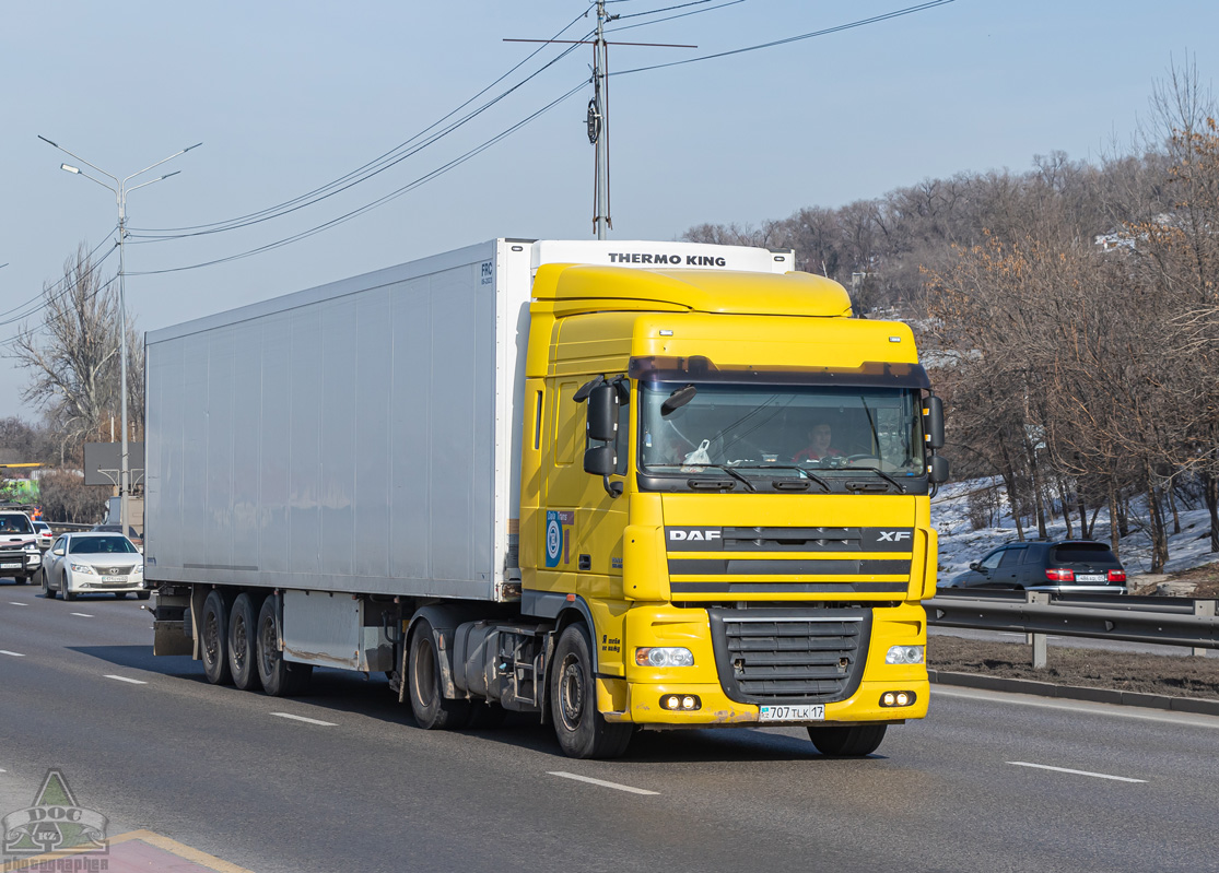 Шымкент, № 707 TLK 17 — DAF XF105 FT