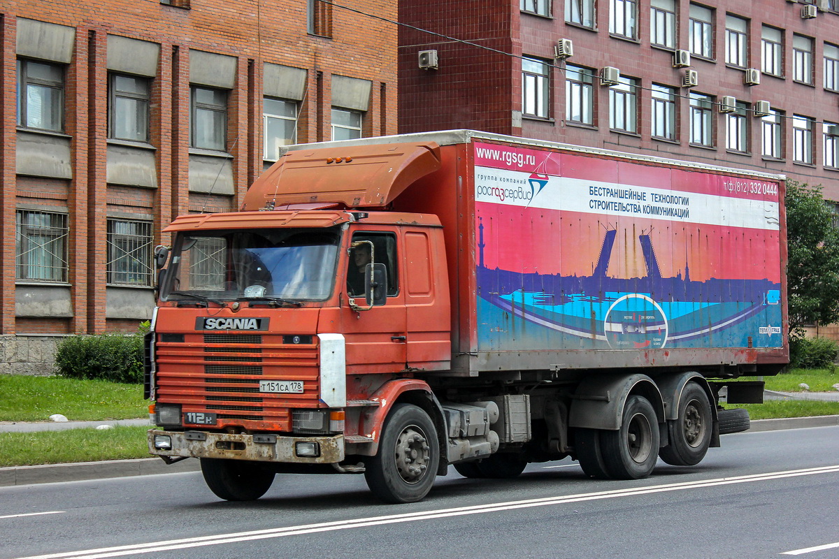 Санкт-Петербург, № Т 151 СА 178 — Scania (II) R112H