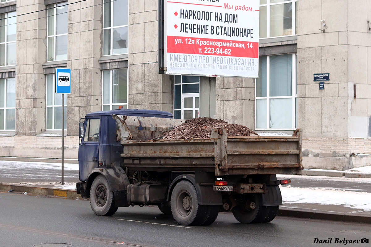 Санкт-Петербург, № В 446 МХ 178 — МАЗ-5551 [555100]