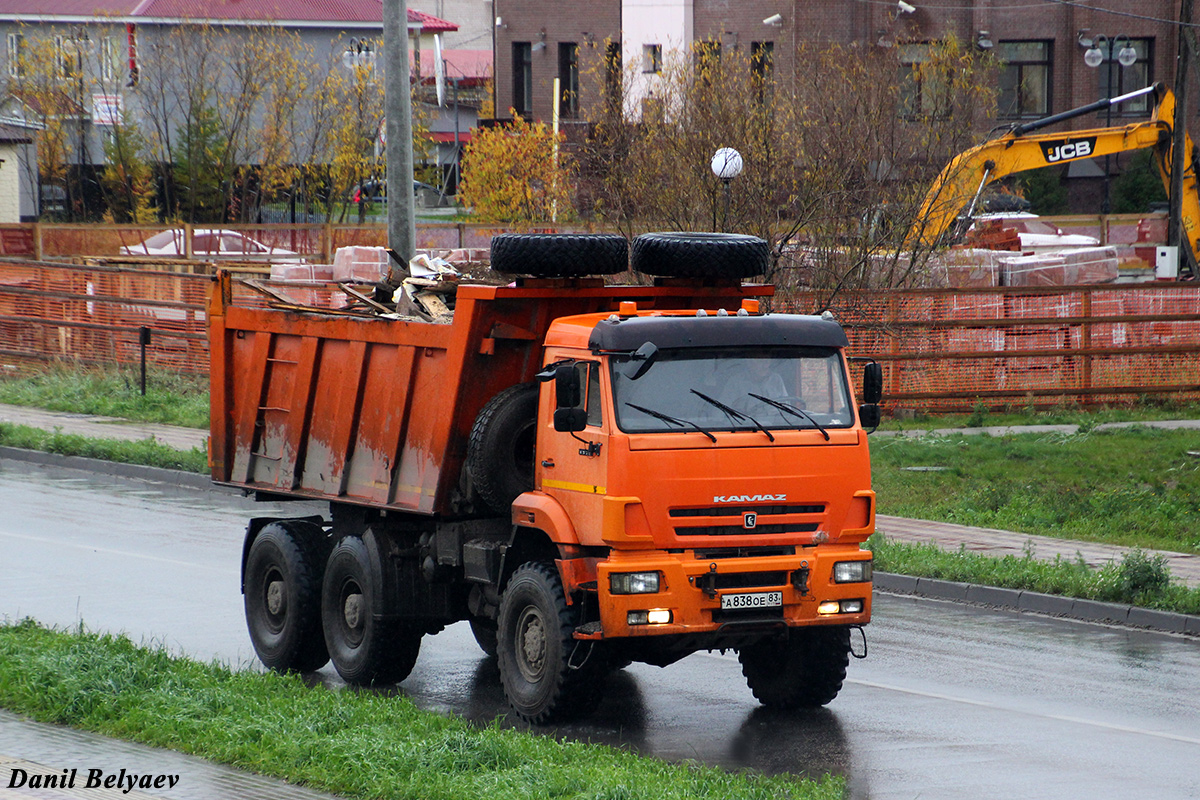 Ненецкий автономный округ, № А 838 ОЕ 83 — КамАЗ-6522-63