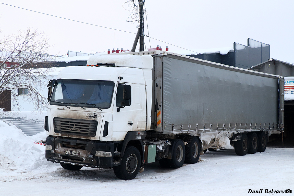 Ненецкий автономный округ, № А 735 ОО 83 — МАЗ-643028