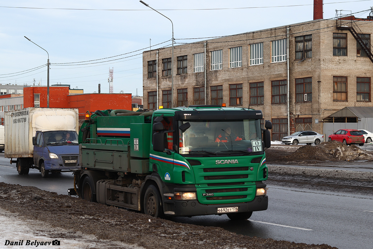 Санкт-Петербург, № В 692 ЕТ 178 — Scania ('2004) P340