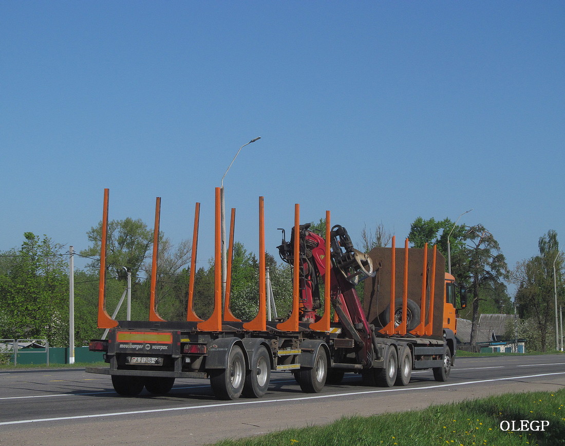 Гродненская область, № А 2126 В-4 — Meusburger Новтрак (общая модель) [X4T]