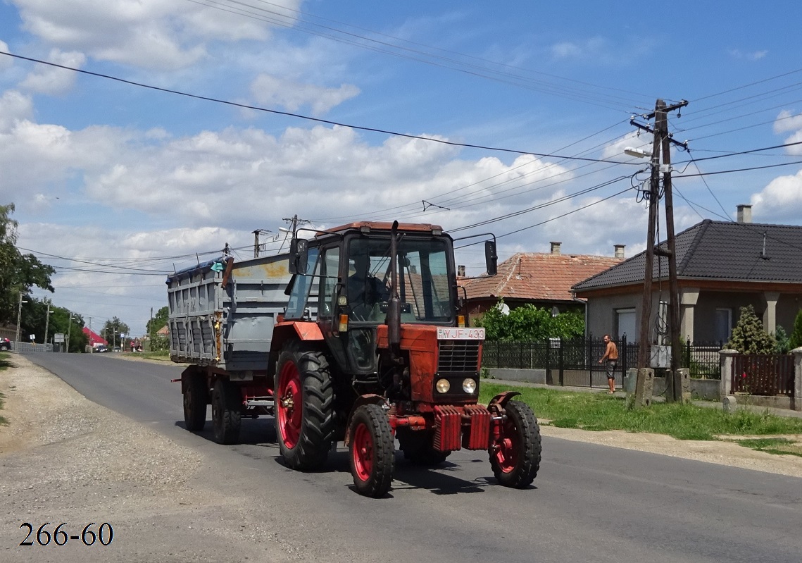 Венгрия, № YJF-433 — МТЗ-80