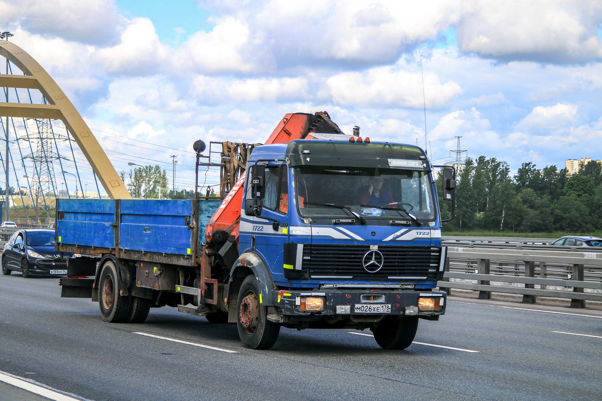 Санкт-Петербург, № М 026 ХЕ 178 — Mercedes-Benz SK 1722