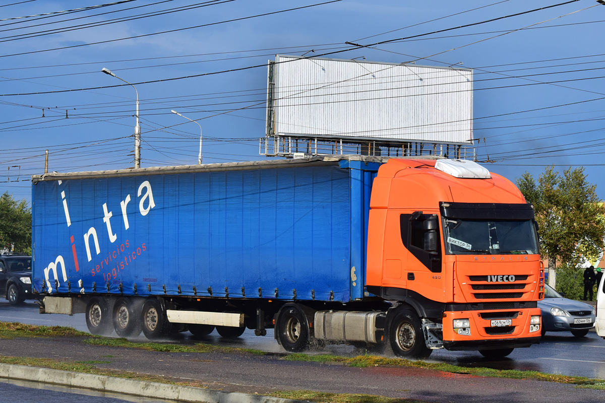 Волгоградская область, № К 069 СМ 134 — IVECO Stralis ('2007) 400