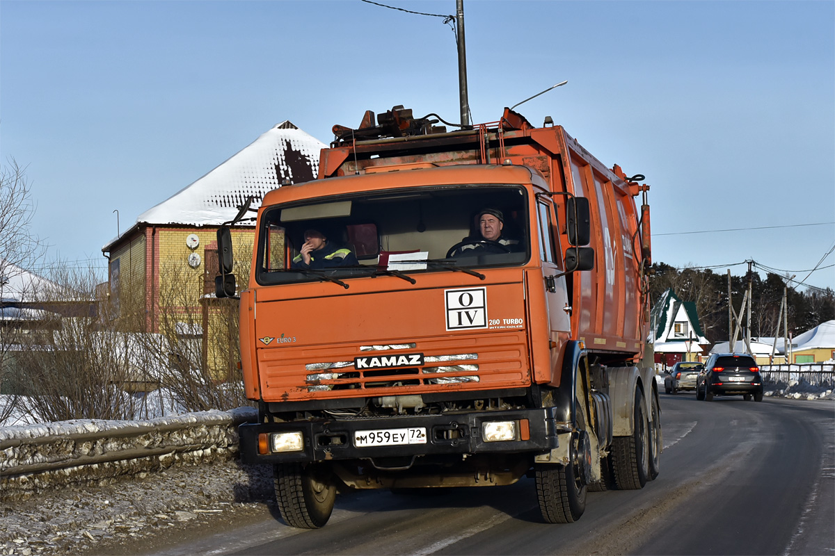 Тюменская область, № М 959 ЕУ 72 — КамАЗ-65115 (общая модель)