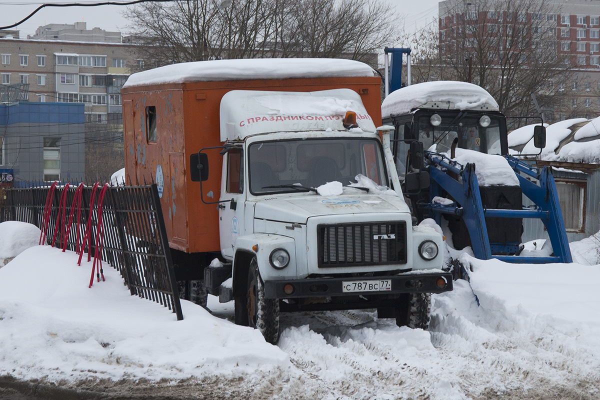 Москва, № С 787 ВС 77 — ГАЗ-3309