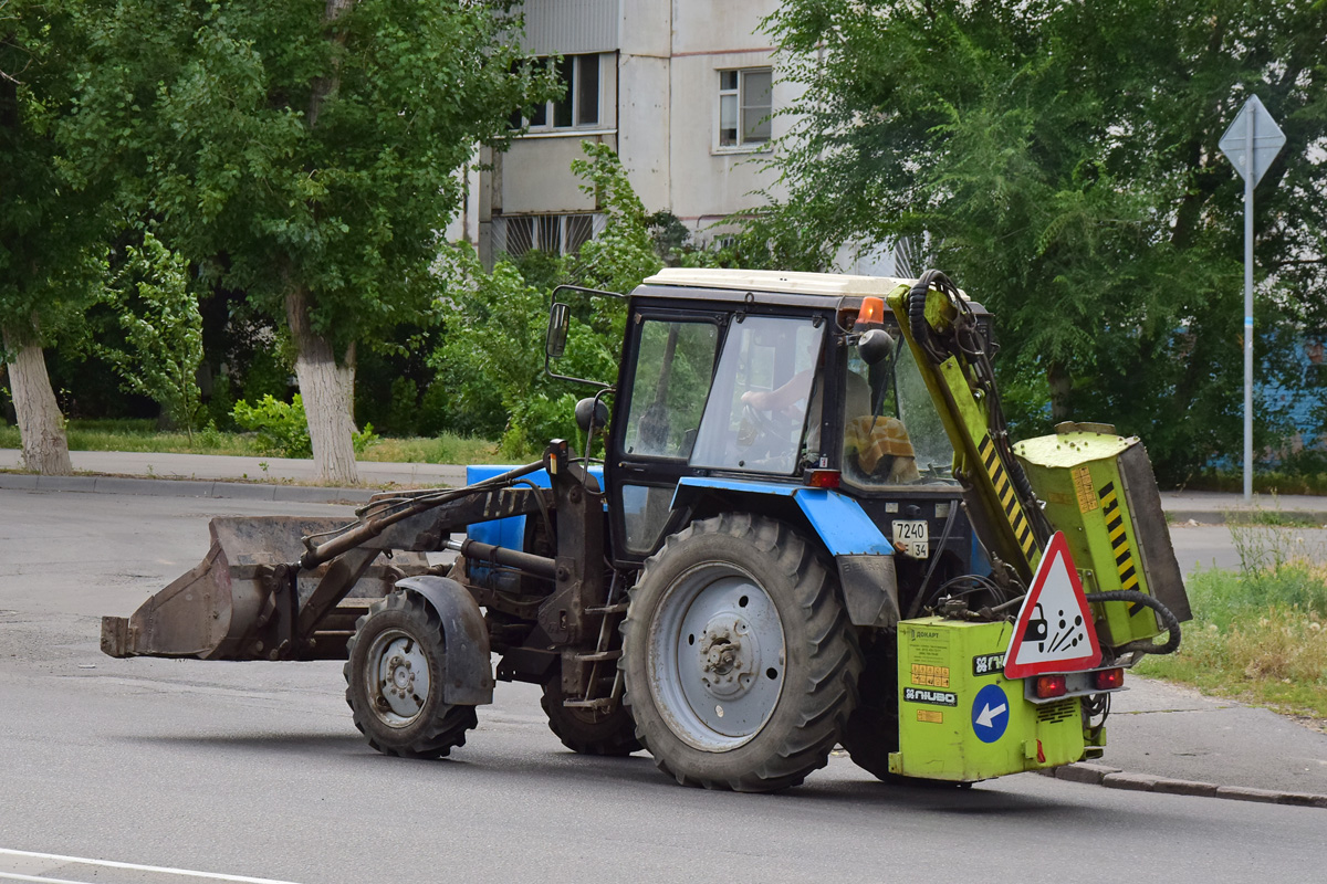 Волгоградская область, № 7240 ВЕ 34 — Беларус-82.1