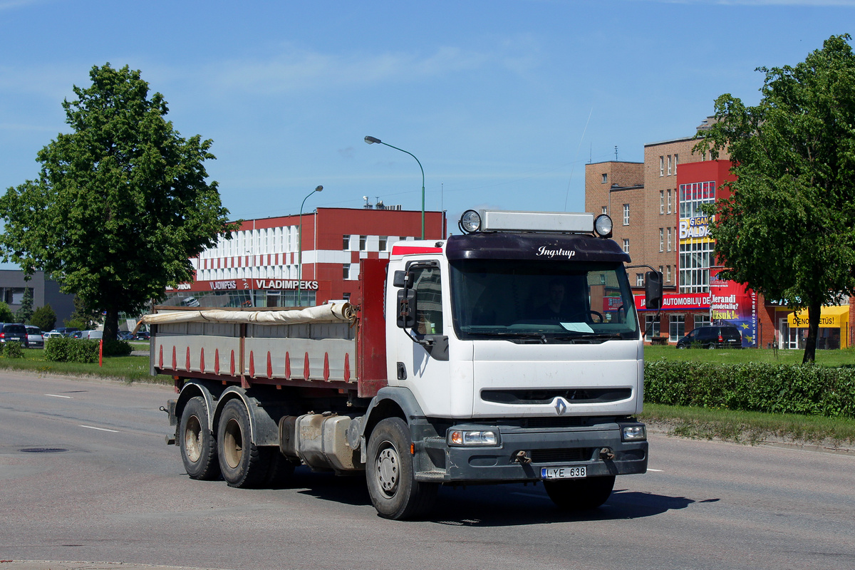 Литва, № LYE 638 — Renault Premium ('1996)