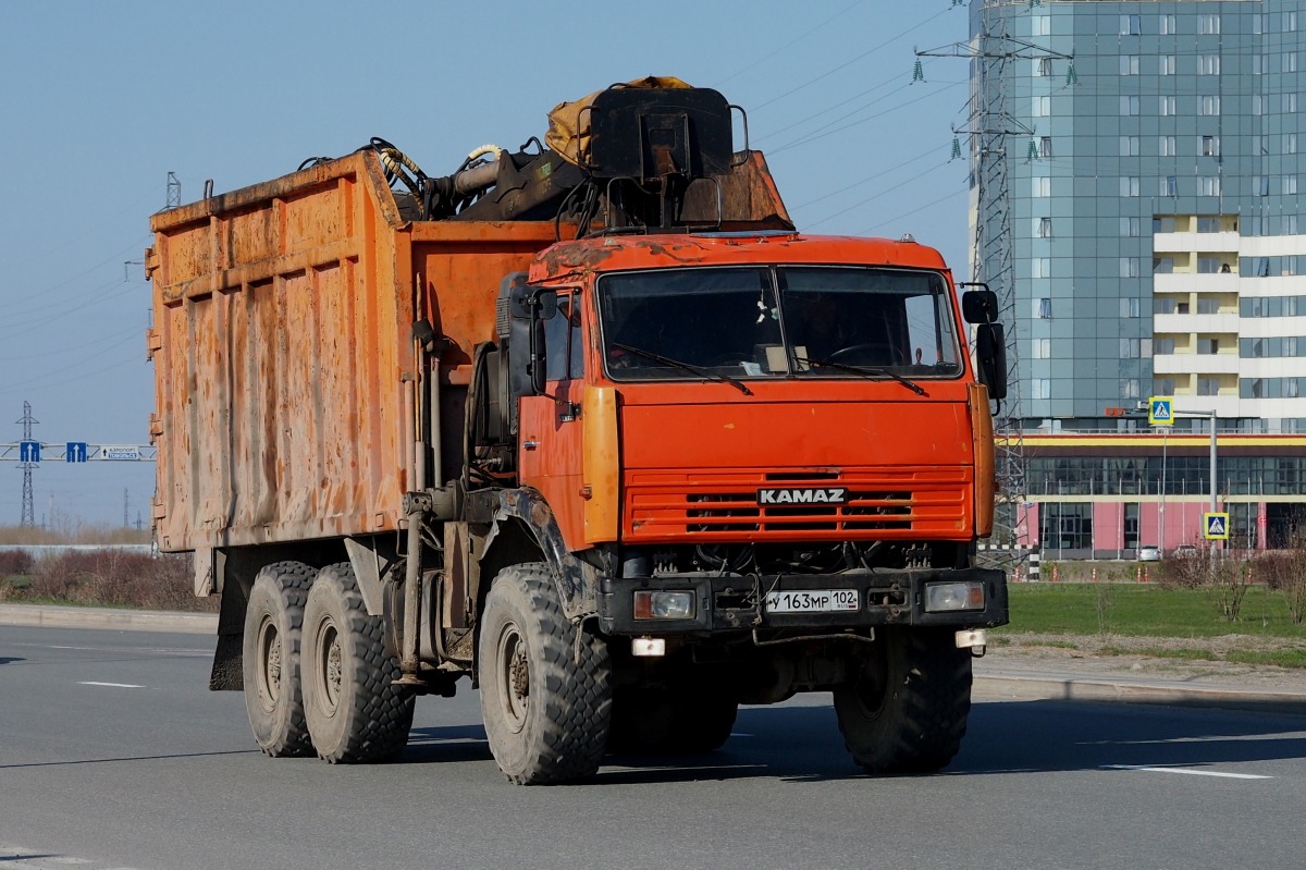 Башкортостан, № У 163 МР 102 — КамАЗ-43118-15 [43118R]