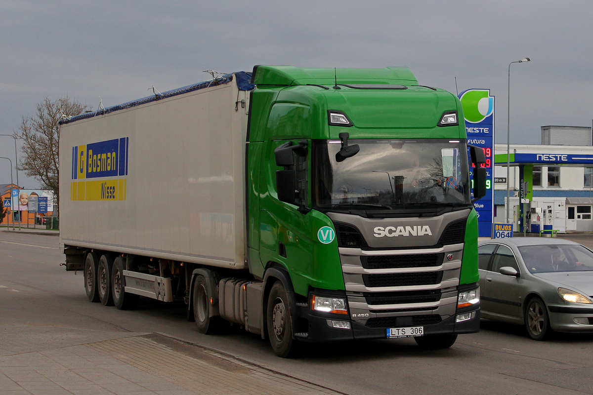 Литва, № LTS 306 — Scania ('2016) R450