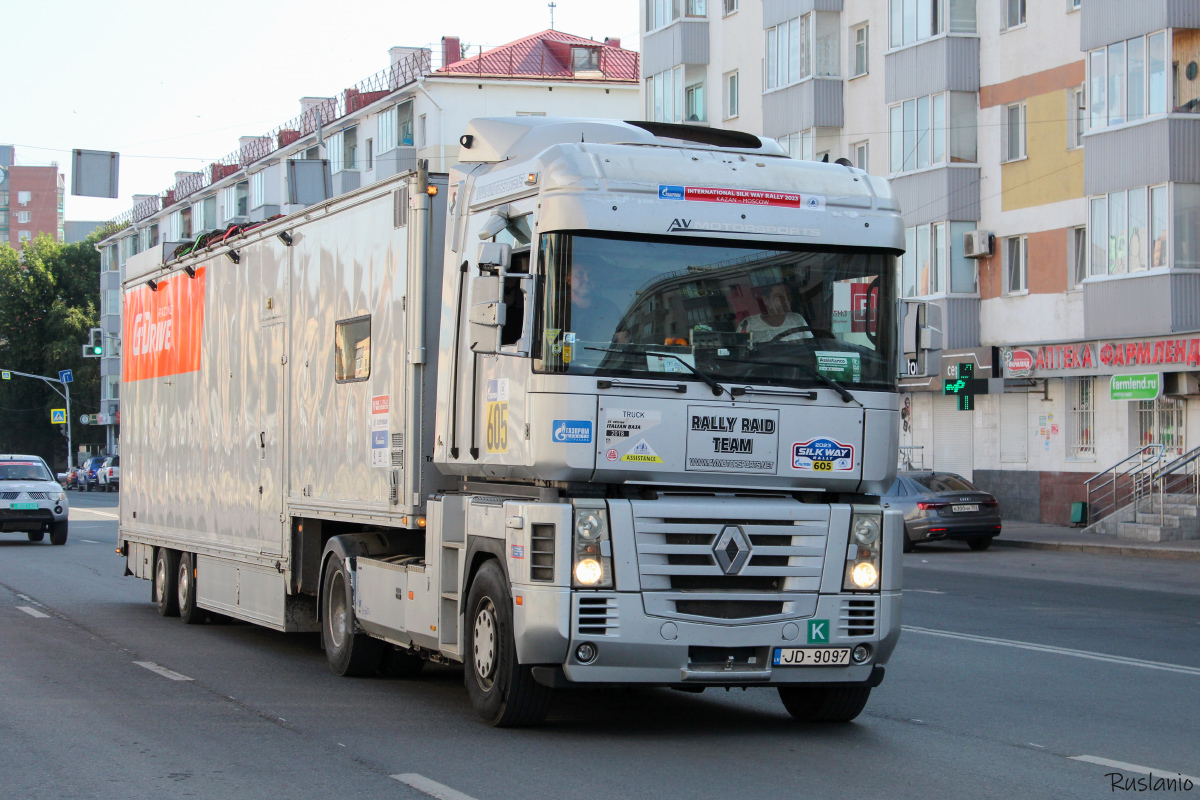 Латвия, № JD-9097 — Renault Magnum E-Tech ('2001); Ралли Шёлковый Путь (Башкортостан)