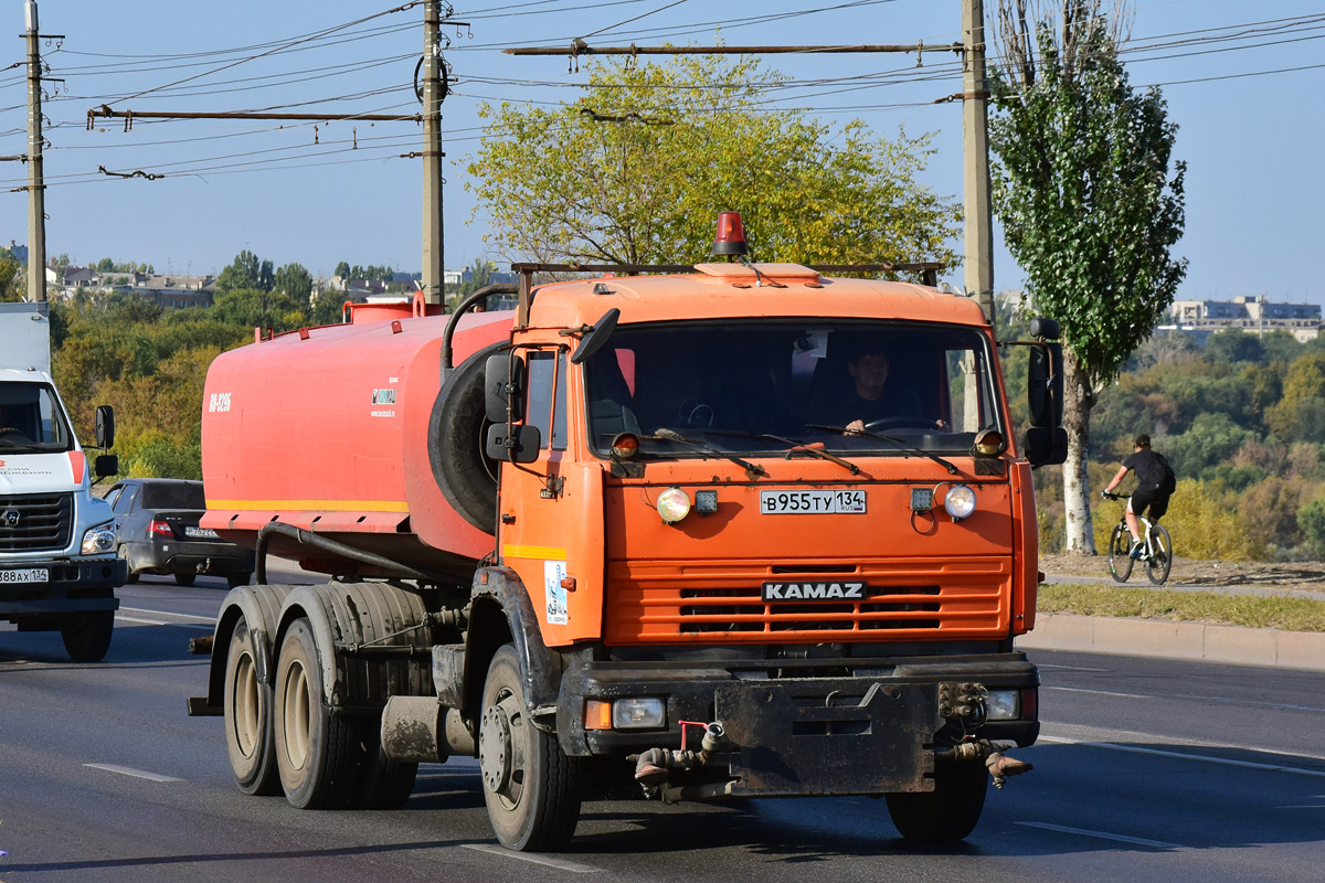 Волгоградская область, № В 955 ТУ 134 — КамАЗ-65115-62