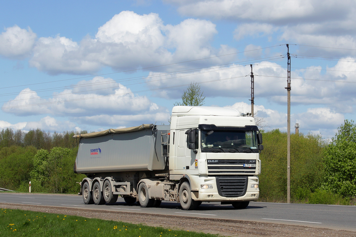 Литва, № LTY 883 — DAF XF105 FT