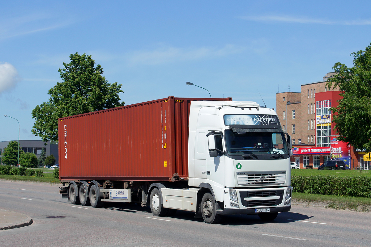 Литва, № KUJ 167 — Volvo ('2008) FH.500