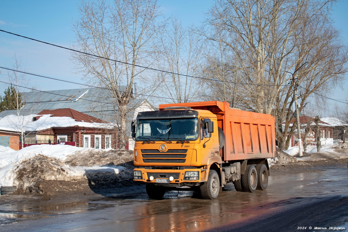 Рязанская область, № Е 636 ОО 62 — Shaanxi Shacman F2000 SX325x