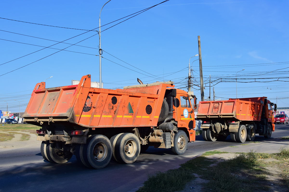 Волгоградская область, № Е 443 ОС 134 — КамАЗ-65115-L4