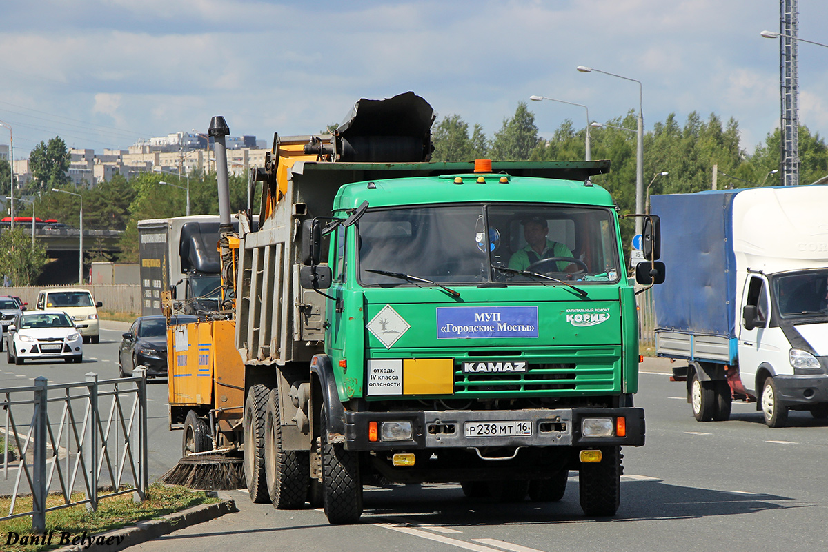 Татарстан, № Р 238 МТ 16 — КамАЗ-65115-01 [65115A]