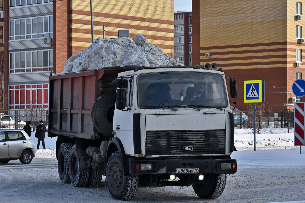 Тюменская область, № Е 868 МН 72 — МАЗ-551605