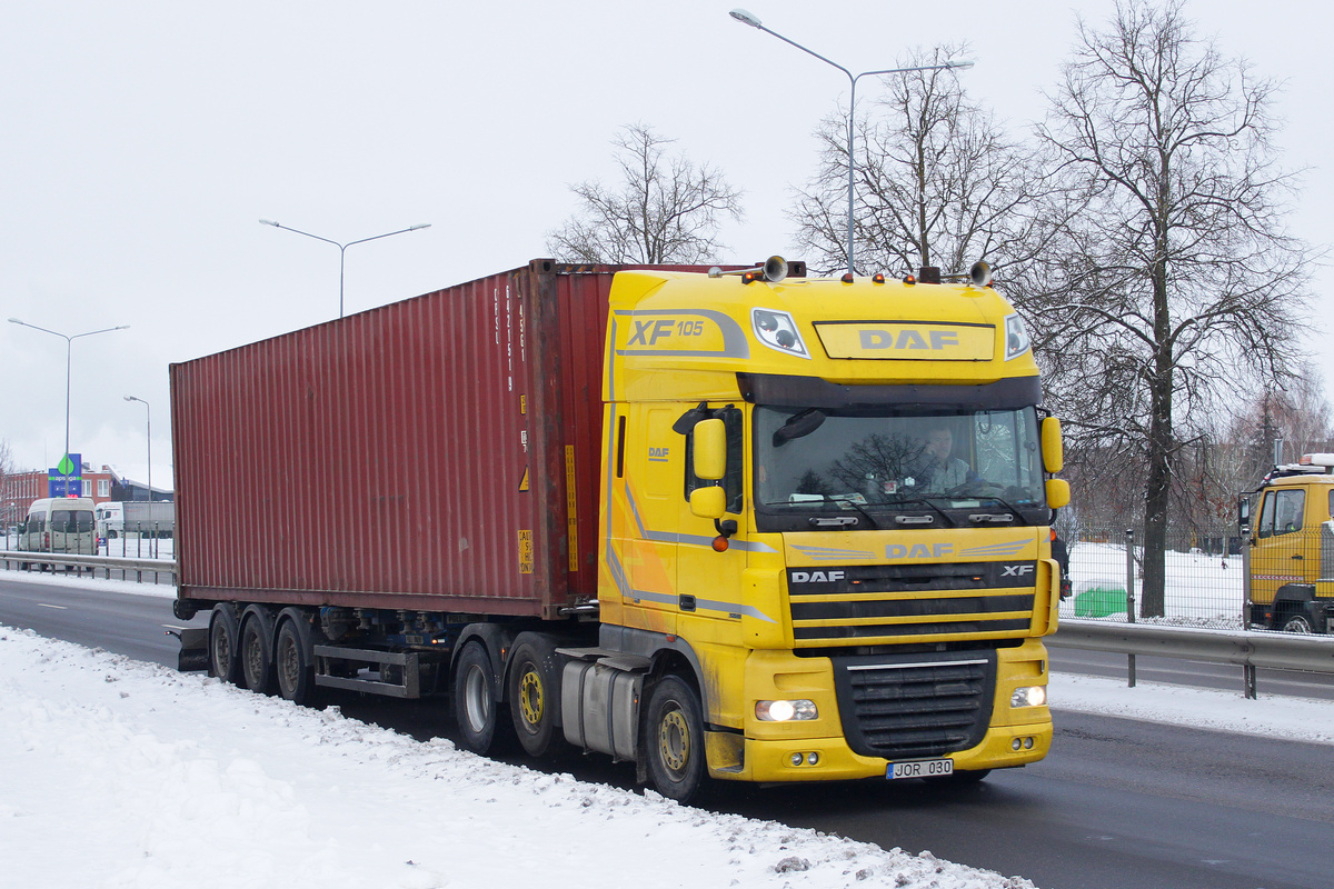 Литва, № JOR 030 — DAF XF105 FTG