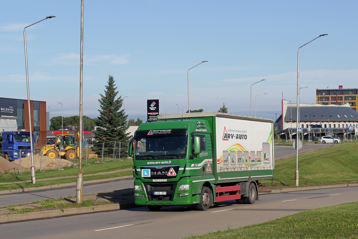 Литва, № LHZ 671 — MAN TGX ('2012) (Общая модель)