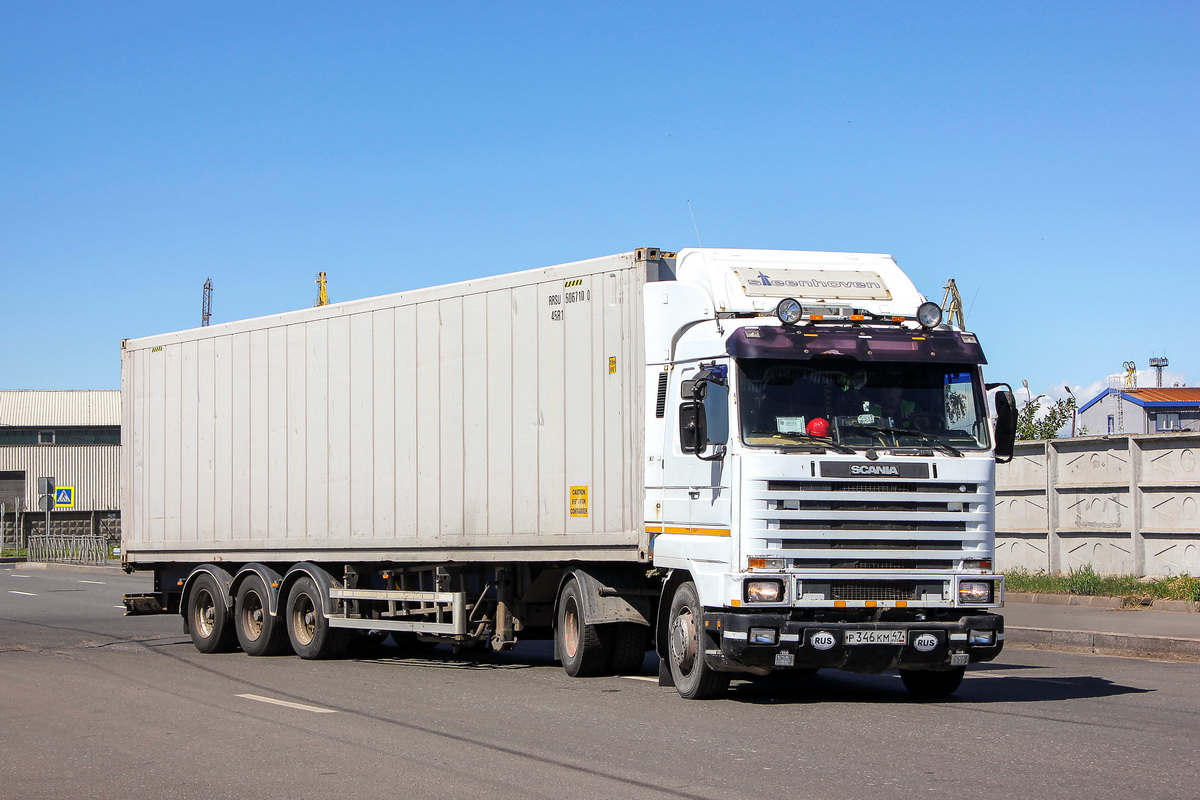 Ленинградская область, № Р 346 КМ 47 — Scania (III) (общая модель)