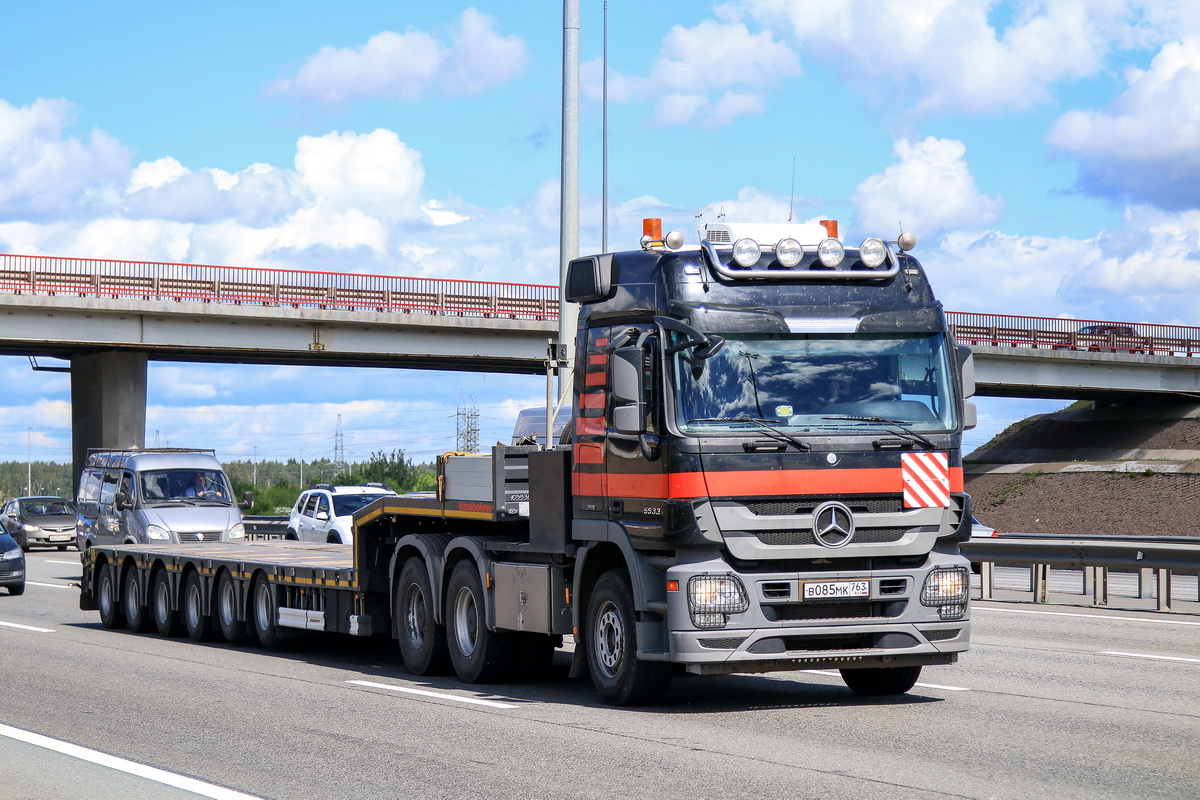 Самарская область, № В 085 МК 763 — Mercedes-Benz Actros ('2009)