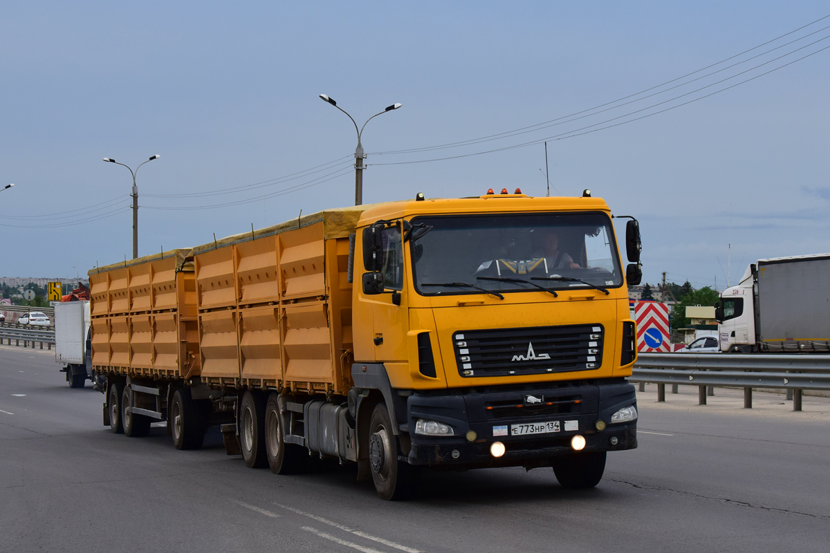 Волгоградская область, № Е 773 НР 134 — МАЗ-6501A8