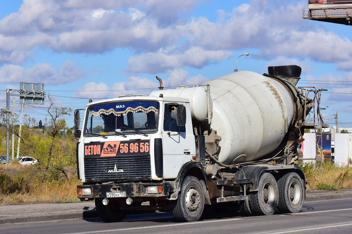 Волгоградская область, № К 590 НУ 134 — МАЗ-5516A5