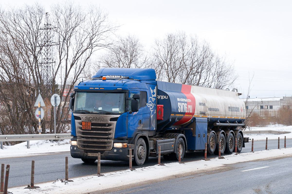 Ярославская область, № Р 199 ТН 76 — Scania ('2009) G420