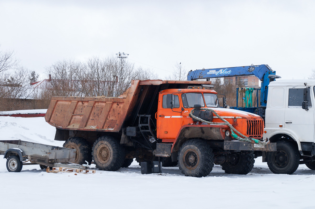 Архангельская область, № О 571 УА 29 — Урал-55571-40