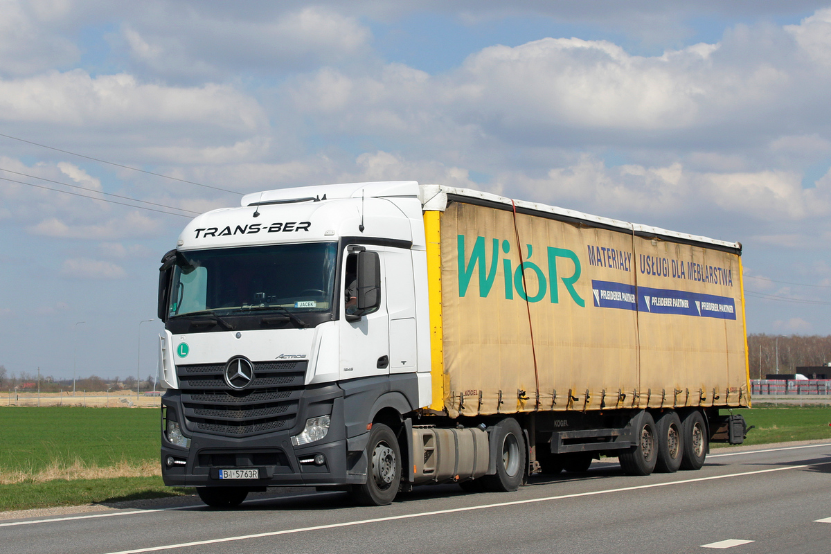 Польша, № BI 5763R — Mercedes-Benz Actros ('2011) 1845