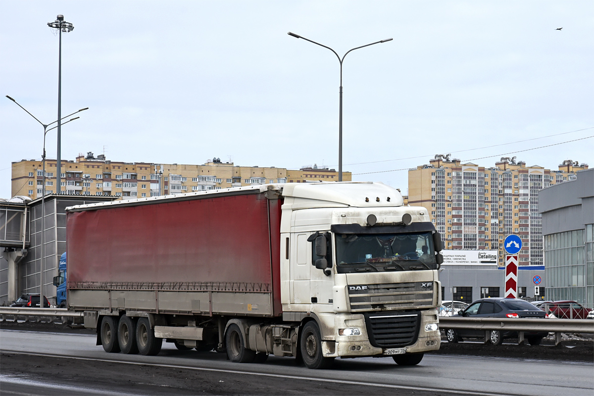 Брянская область, № Н 009 МТ 33 — DAF XF105 FT