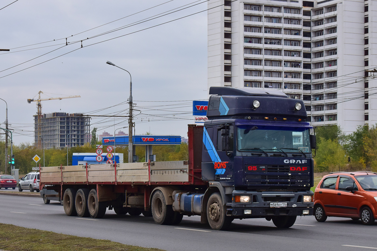 Волгоградская область, № М 569 ВУ 134 — DAF 95 FT