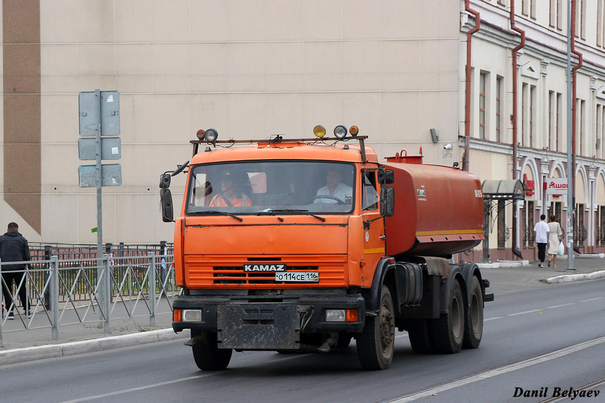 Татарстан, № О 114 СЕ 116 — КамАЗ-65115 (общая модель)