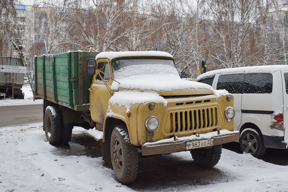 Алтайский край, № Р 983 УО 22 — ГАЗ-52-01