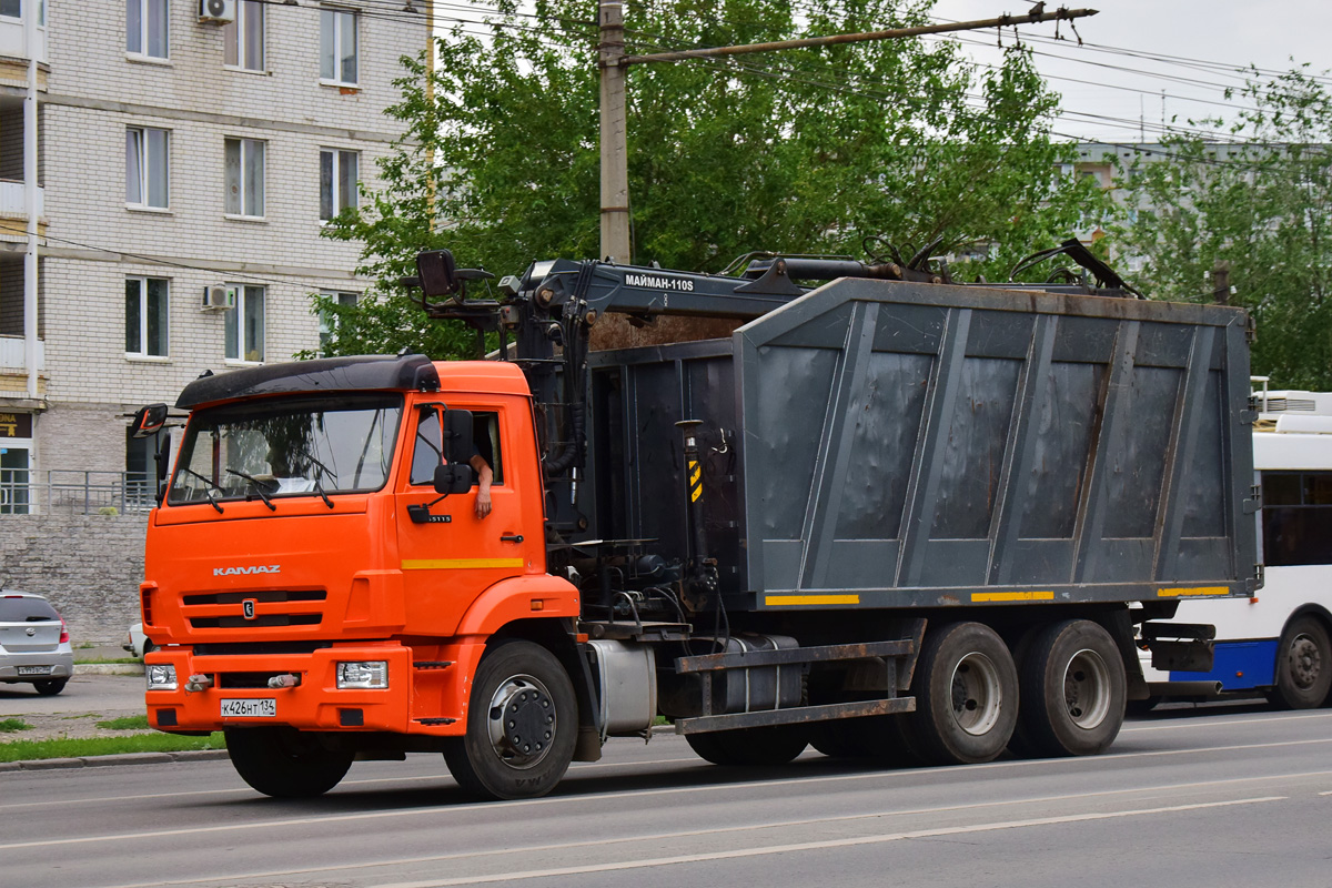 Волгоградская область, № К 426 НТ 134 — КамАЗ-65115-50