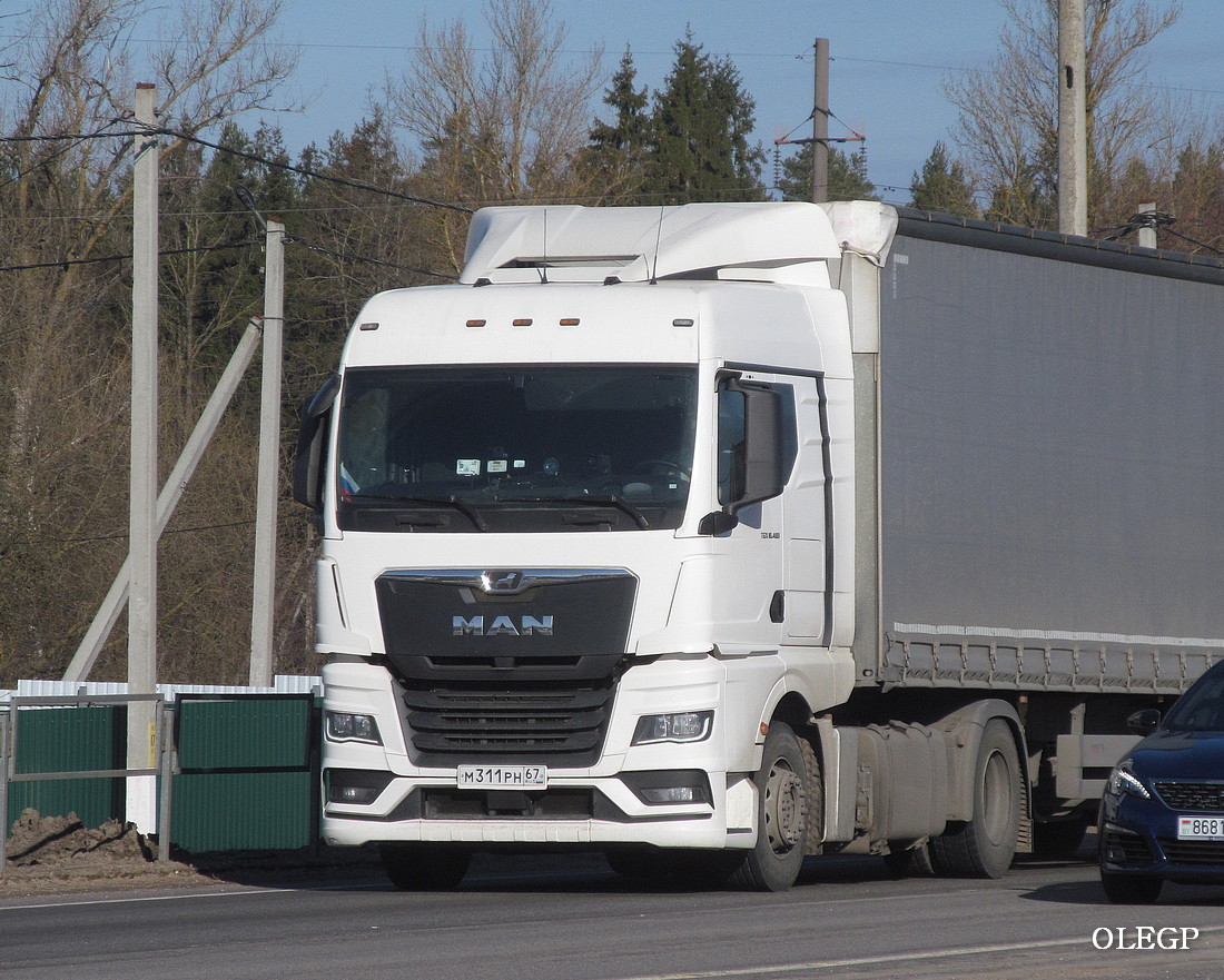 Смоленская область, № М 311 РН 67 — MAN TGX ('2020) 18.480