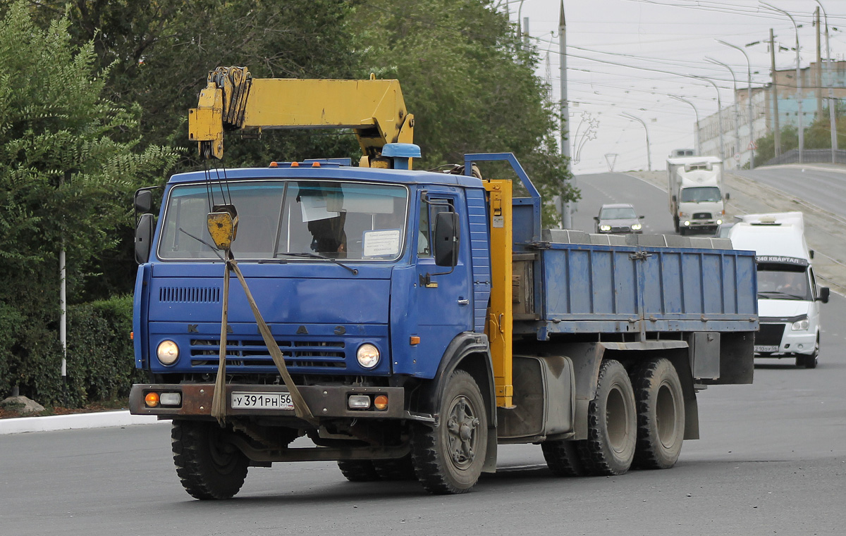 Оренбургская область, № У 391 РН 56 — КамАЗ-5320