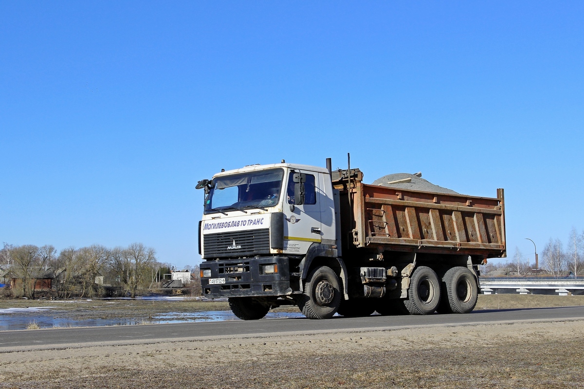 Могилёвская область, № АВ 5732-6 — МАЗ-6501 (общая модель)