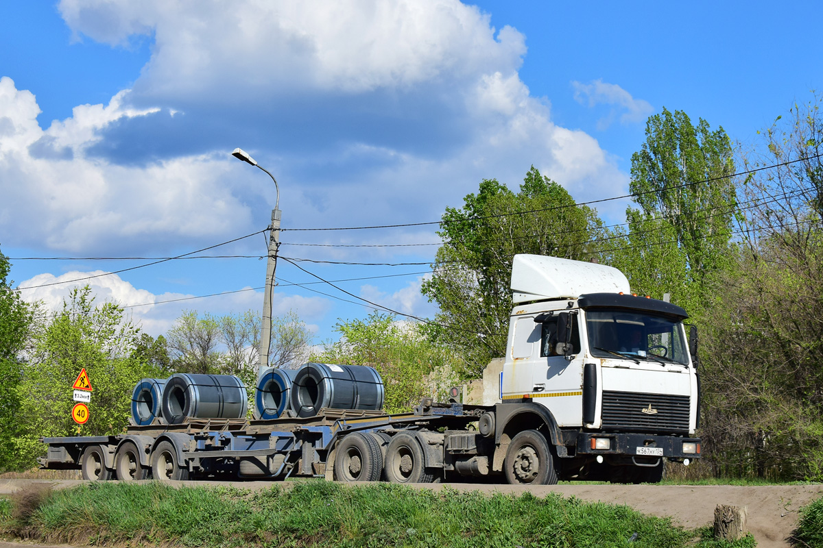 Волгоградская область, № К 657 НУ 134 — МАЗ-6422A5