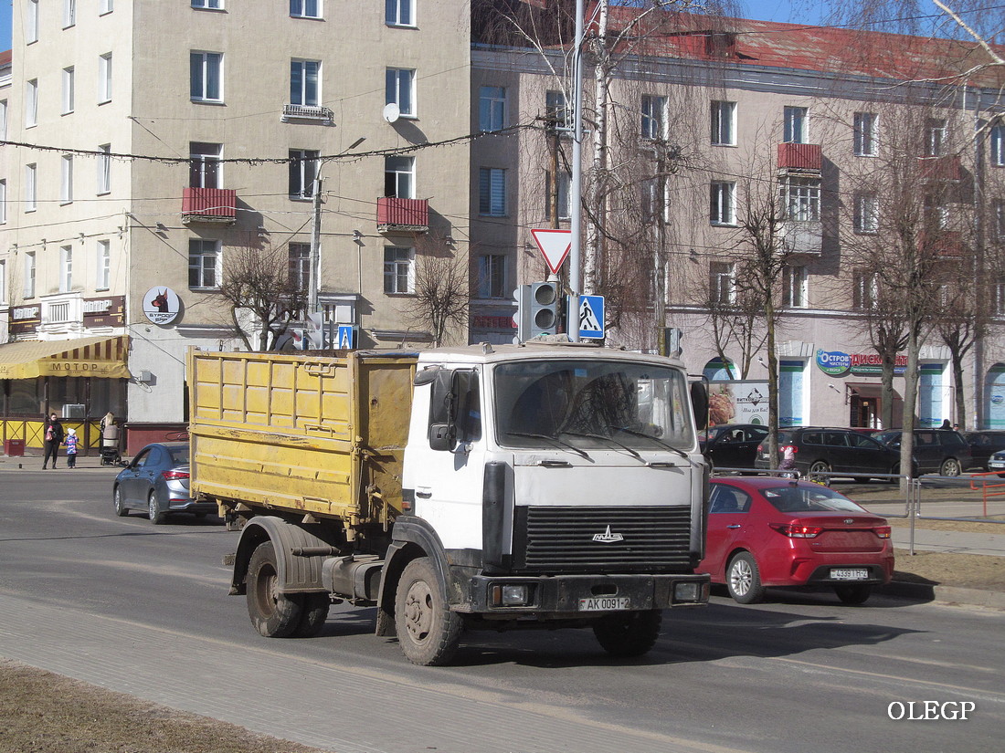 Витебская область, № АК 0091-2 — МАЗ-4570 (общая модель)